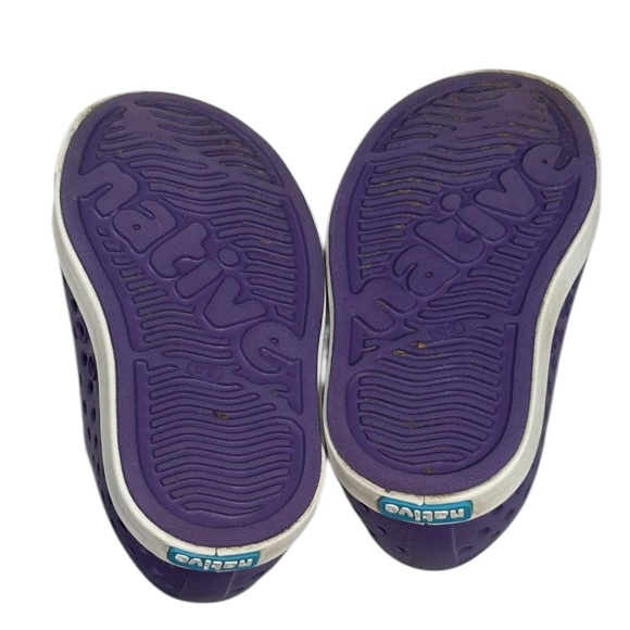 Native Jefferson Shoes purple toddler size 5 - Picture 5 of 7
